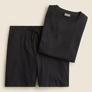 J.Crew Tissue Pjs pajamas in black :: small and like new
